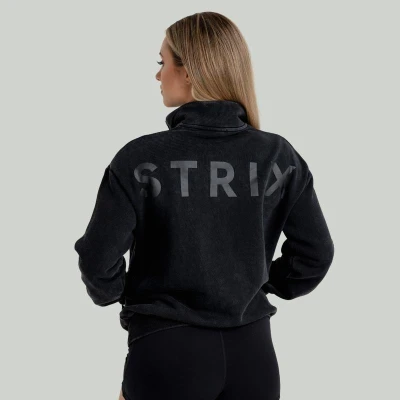 GymBeam STRIX Washed Black dámská mikina