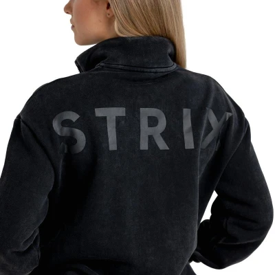 GymBeam STRIX Washed Black dámská mikina