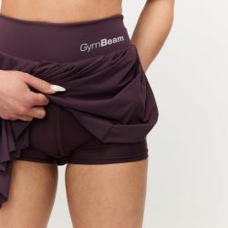 GymBeam Dámská sukně BEAT Skort Berrywood