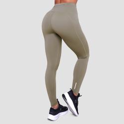 GymBeam Dámské běžecké legíny Pulse Vetiver