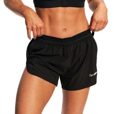GymBeam Dámské běžecké šortky Pulse X Black