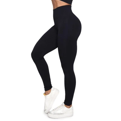 GymBeam Dámské bezešvé legíny Lift Black