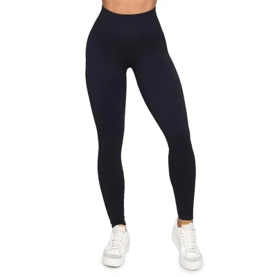 GymBeam Dámské bezešvé legíny Lift Black POUZE L (VÝPRODEJ)