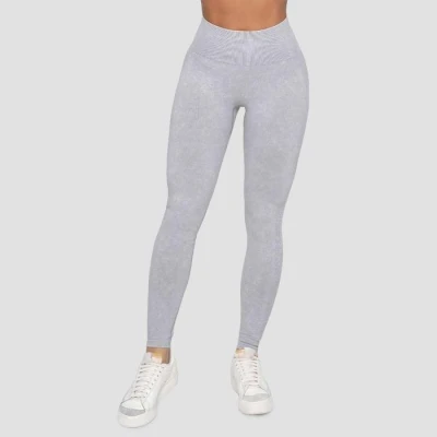 GymBeam Dámské bezešvé legíny Lift Grey