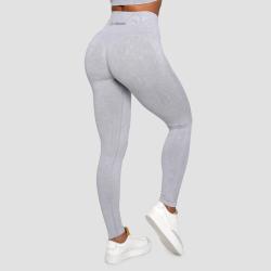 GymBeam Dámské bezešvé legíny Lift Grey