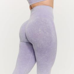 GymBeam Dámske bezšvové legíny Lift Violet