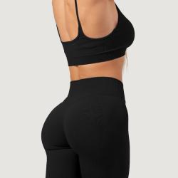 GymBeam Dámské bezešvé legíny NEO Black