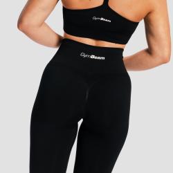 GymBeam Dámske Bezešvé Legíny Sculpt Black
