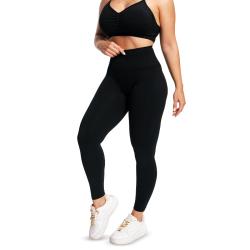 GymBeam Dámske Bezešvé Legíny Sculpt Black