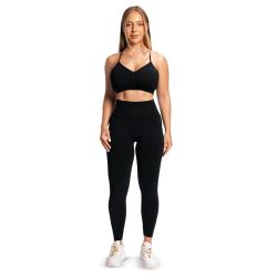 GymBeam Dámske Bezešvé Legíny Sculpt Black