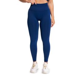 GymBeam Dámske bezšvové legíny Sculpt Navy