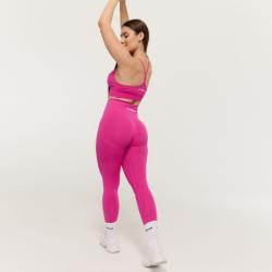 GymBeam Dámské bezešvé legíny Sculpt Rose GymBeam Dámské bezešvé legíny Sculpt Rose