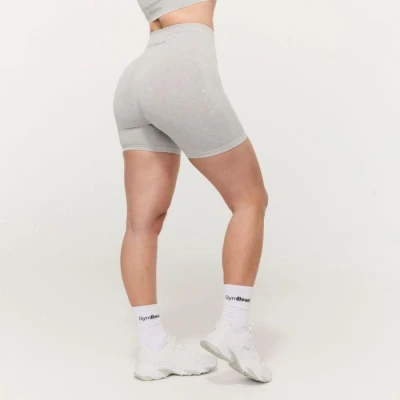 GymBeam Dámské bezešvé šortky Lift Grey