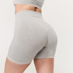 GymBeam Dámské bezešvé šortky Lift Grey