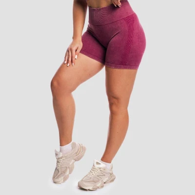 GymBeam Lift Plum dámské bezešvé šortky