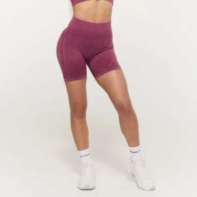 GymBeam Lift Plum dámské bezešvé šortky