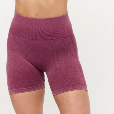 GymBeam Lift Plum dámské bezešvé šortky