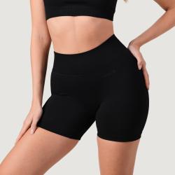 GymBeam Dámské bezešvé šortky NEO Black