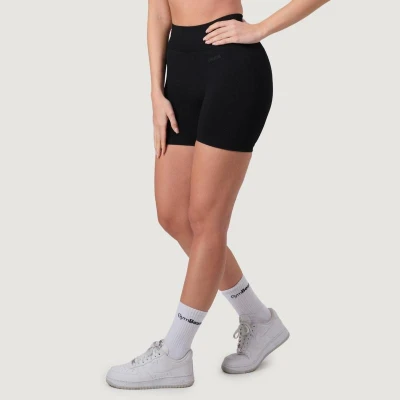 GymBeam Dámské bezešvé šortky NEO Black