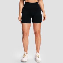 GymBeam Dámské bezešvé šortky Sculpt Black