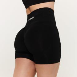 GymBeam Dámské bezešvé šortky Sculpt Black