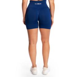 GymBeam Dámské bezešvé šortky Sculpt Navy