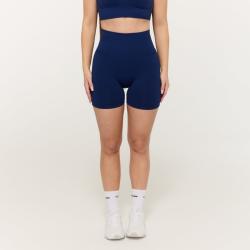 GymBeam Dámské bezešvé šortky Sculpt Navy