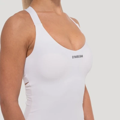 GymBeam Dámské body Flow White