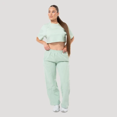GymBeam Dámské cropped tričko Mochi Green