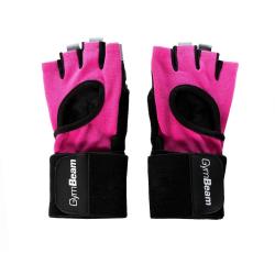 GymBeam Dámské fitness rukavice Guard pink