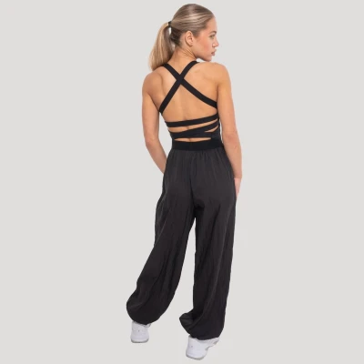 GymBeam Flow Black dámské kalhoty