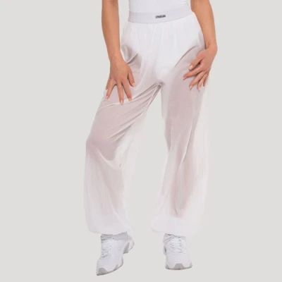 GymBeam Flow White dámské kalhoty
