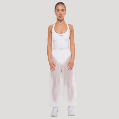 GymBeam Flow White dámské kalhoty