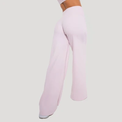 GymBeam Straight Flow Blush dámské kalhoty