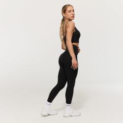 GymBeam Dámske legíny BEAT Black