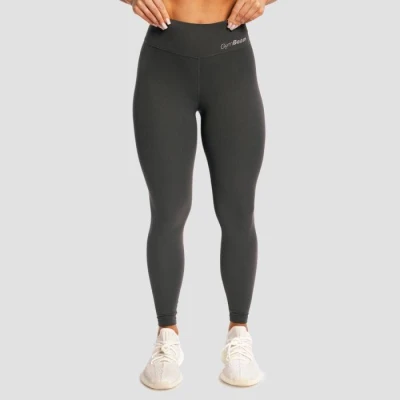 GymBeam Dámské legíny BEAT Charcoal
