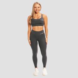 GymBeam Dámské legíny BEAT Charcoal