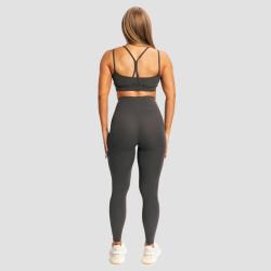 GymBeam Dámské legíny BEAT Charcoal