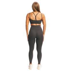 GymBeam Dámské legíny BEAT Charcoal
