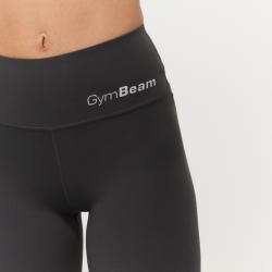 GymBeam Dámské legíny BEAT Charcoal