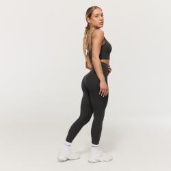 GymBeam Dámské legíny BEAT Charcoal