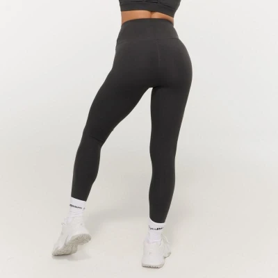 GymBeam Dámské legíny BEAT Charcoal POUZE S (VÝPRODEJ)
