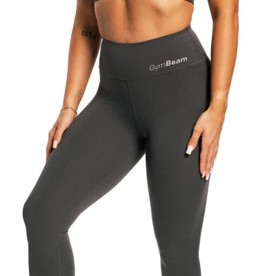 GymBeam Dámské legíny BEAT Charcoal POUZE S (VÝPRODEJ)
