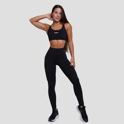 GymBeam Dámské legíny FIT Black