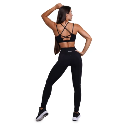 GymBeam Dámské legíny FIT Black