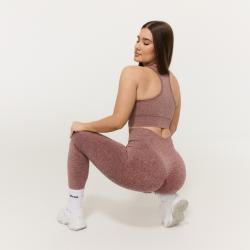 GymBeam Dámske legíny FLO Mauve