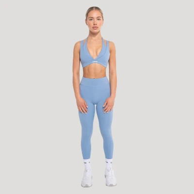 GymBeam Flow Azure dámské legíny