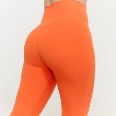 GymBeam Dámské legíny Limitless s vysokým pasem Orange