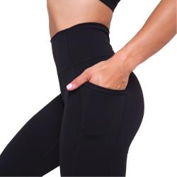 GymBeam Dámske legíny Ignite Black