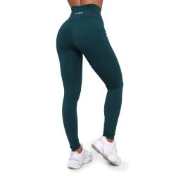 GymBeam Dámske legíny Ignite Dark Green